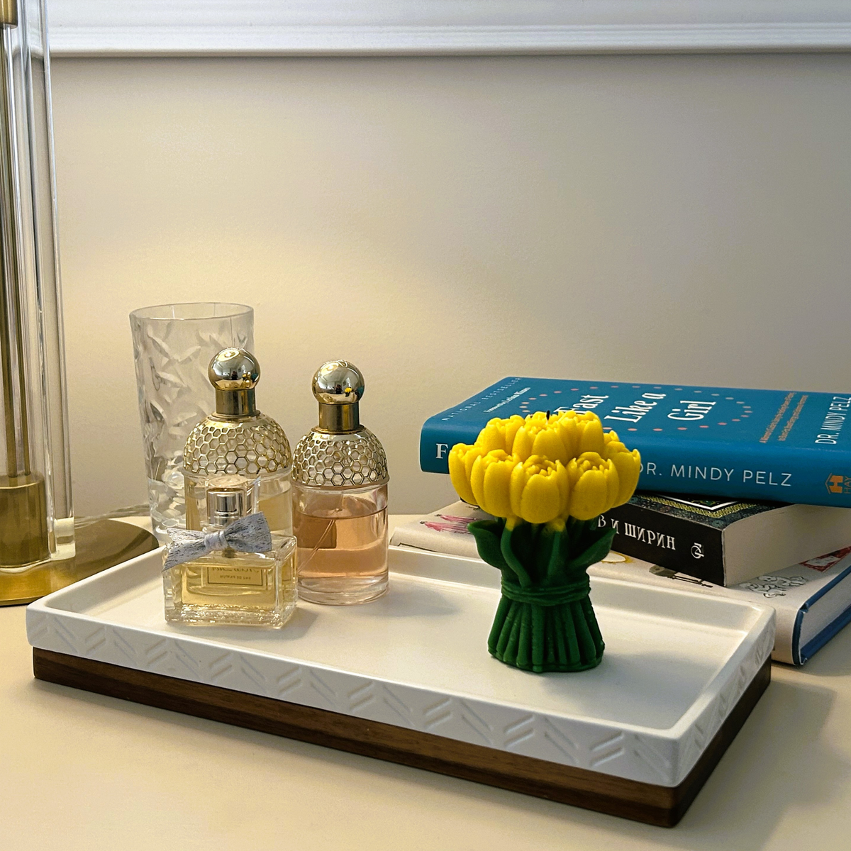 The Éphémère Bouquet Candle — Hand-Poured Soy Tulips