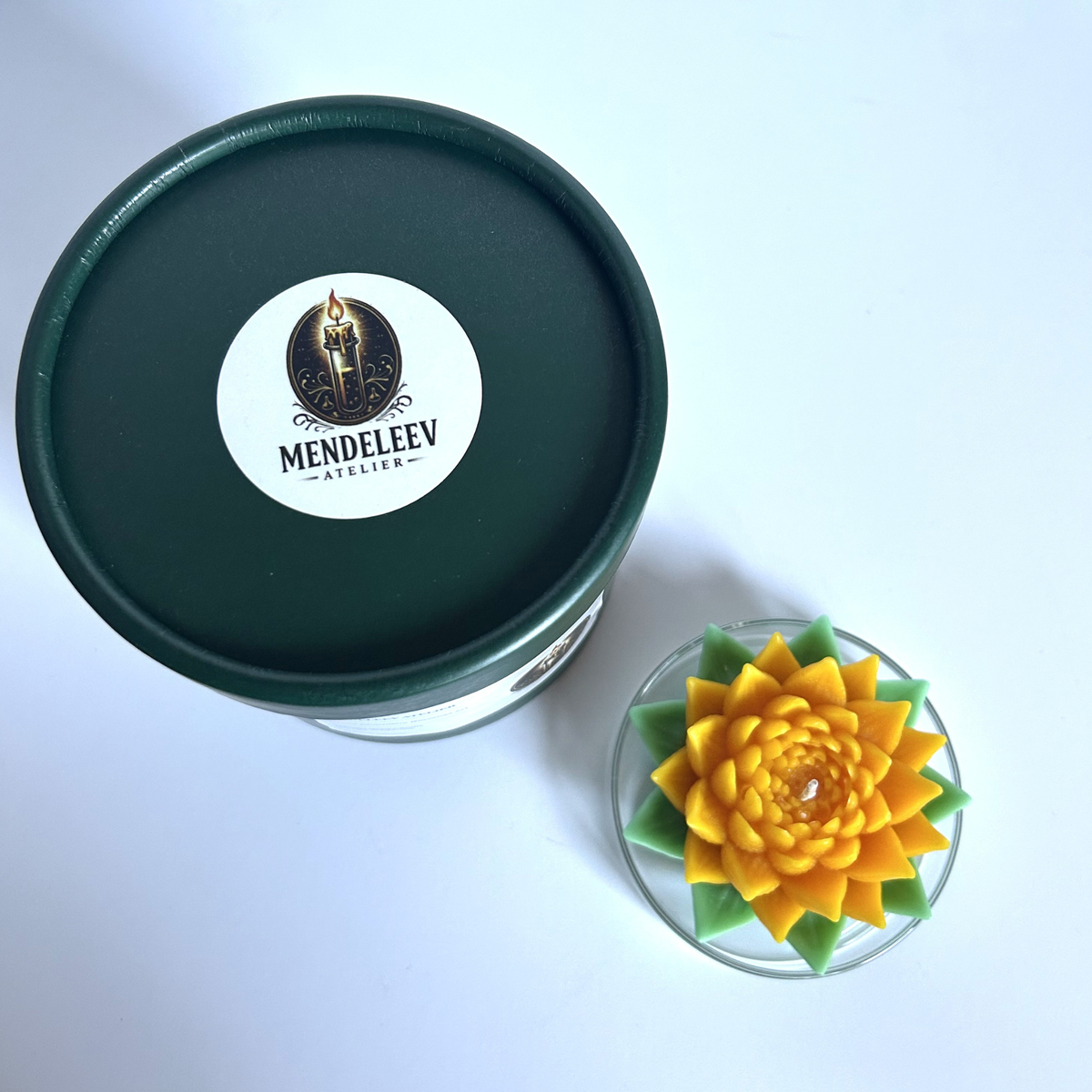 The Nénuphar Candle — Hand-Poured Soy Water Lily