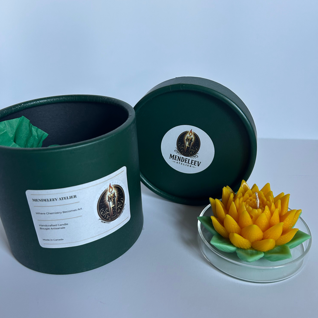 The Nénuphar Candle — Hand-Poured Soy Water Lily
