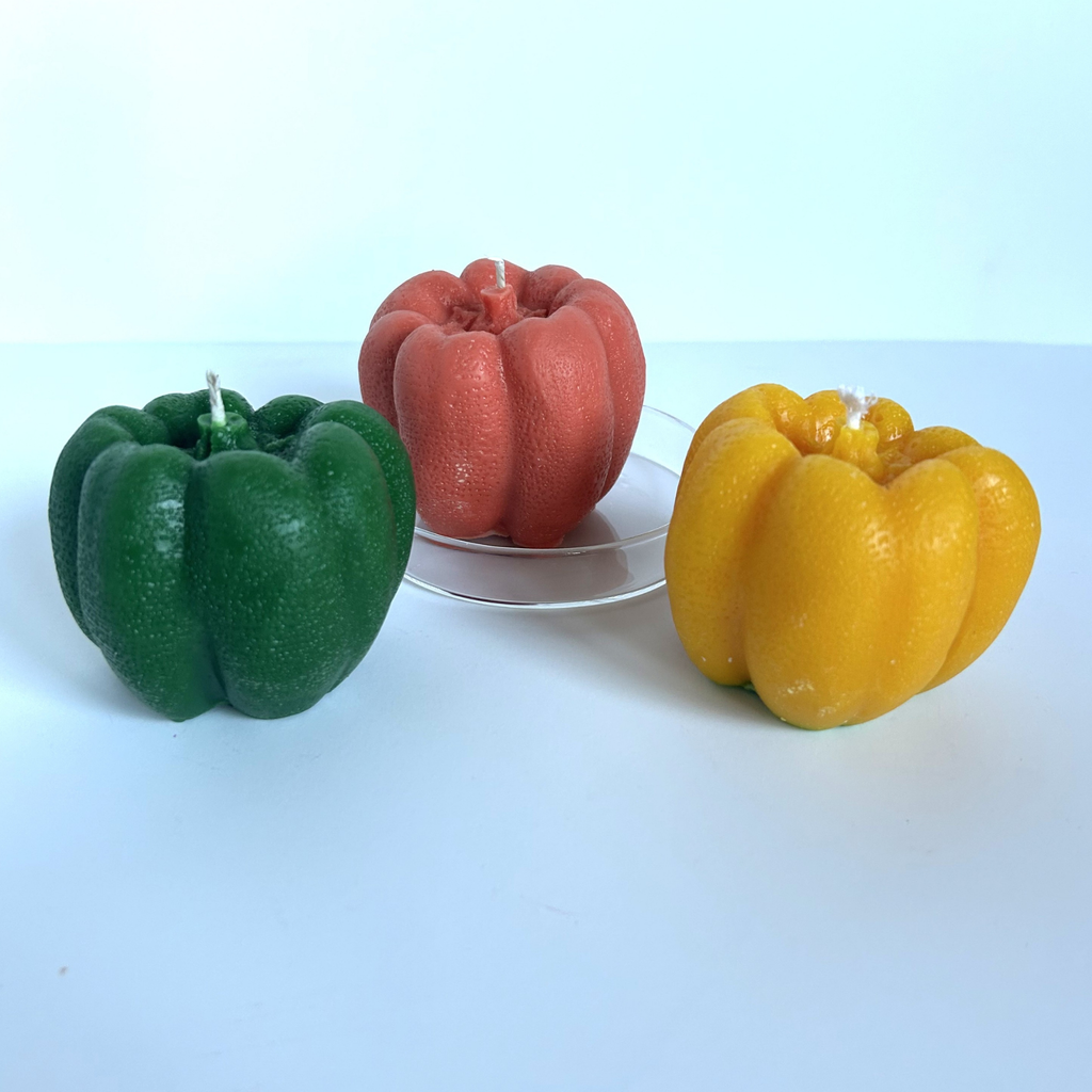 The Potager Candle — Hand-Poured Soy Bell Pepper