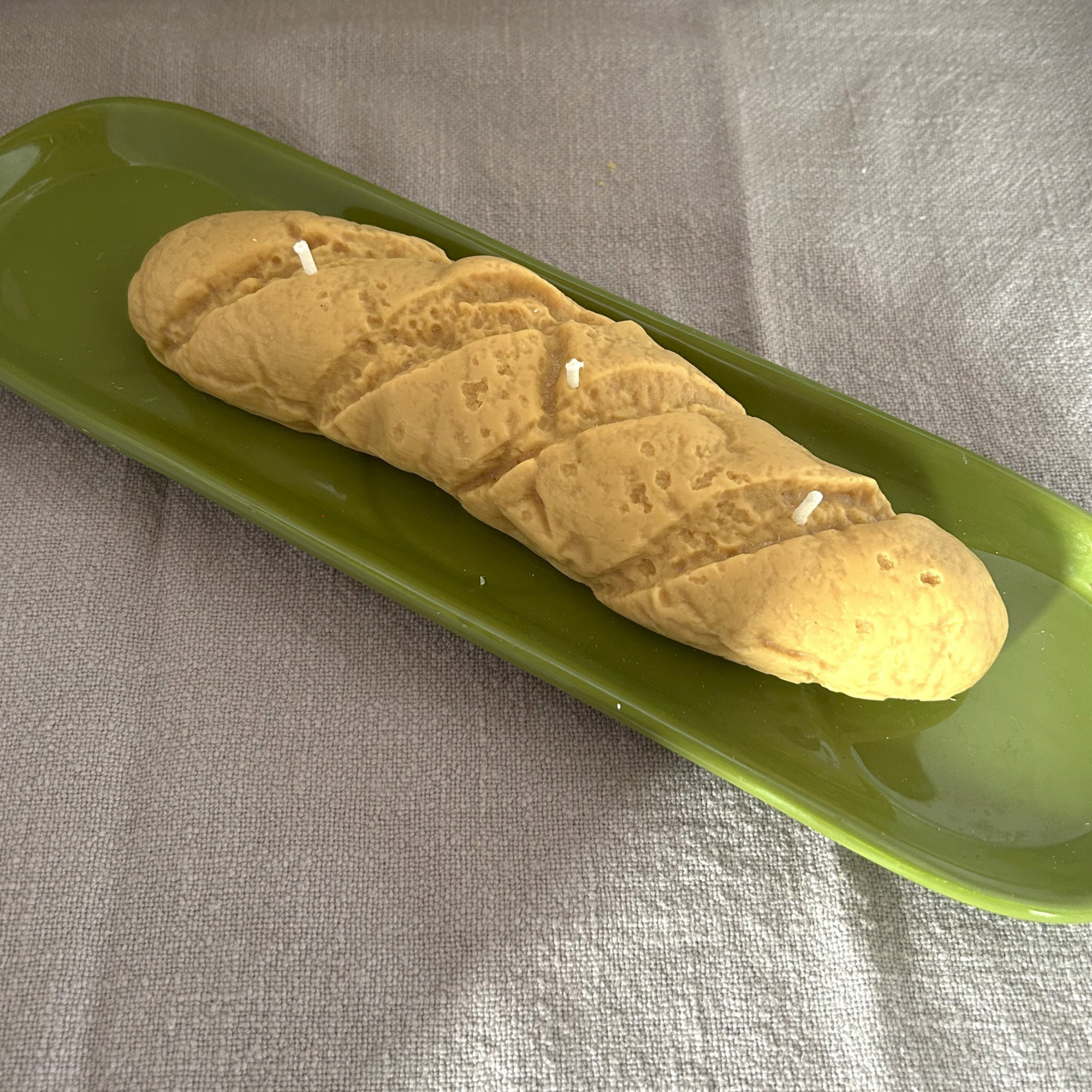 The Boulangerie Candle — Hand-Poured Soy Baguette