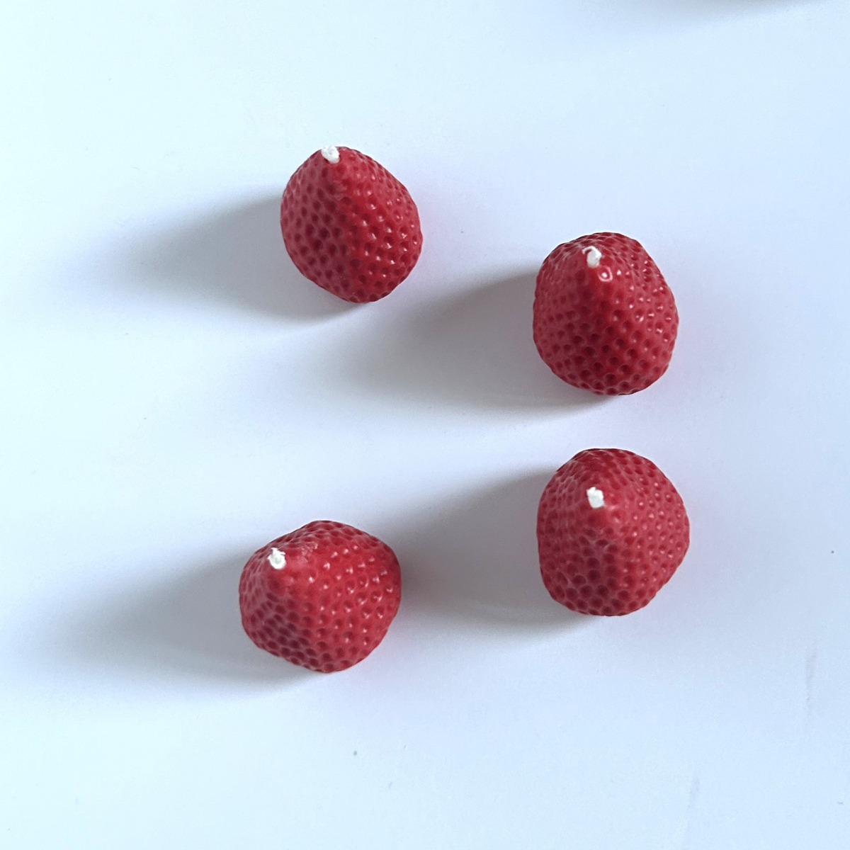 The Fraises Gourmandes Candle Set — Hand-Poured Soy Strawberries