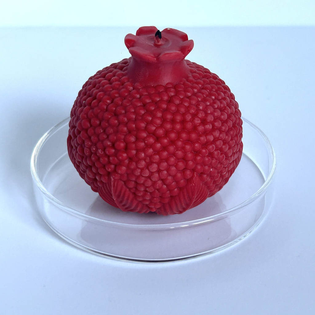 The Grenade Candle — Hand-Poured Soy Pomegranate