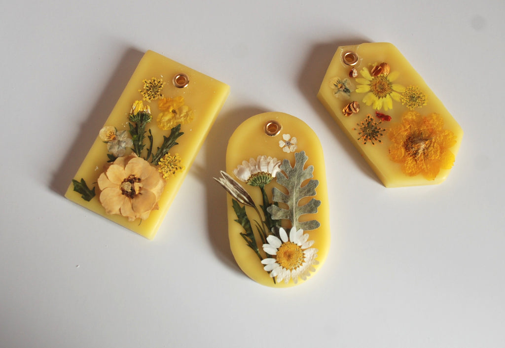 The Jardin Doré Sachet — Botanical Wax, Real Dried Botanicals