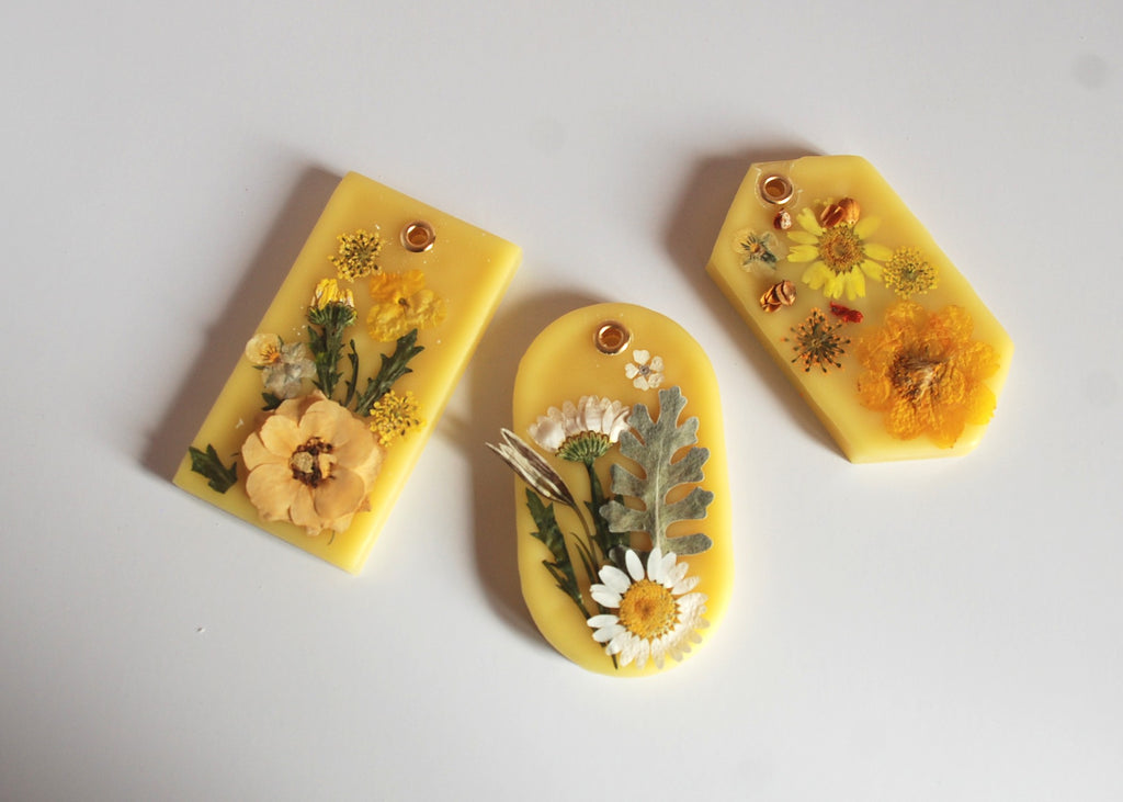 The Jardin Doré Sachet — Botanical Wax, Real Dried Botanicals